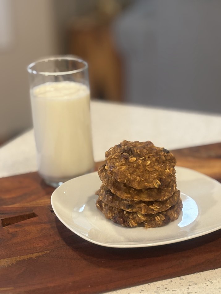 Sourdough Oatmeal Breakfast Cookies