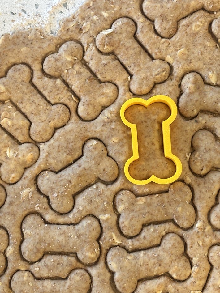 Simple Sourdough Dog Treats with Oats